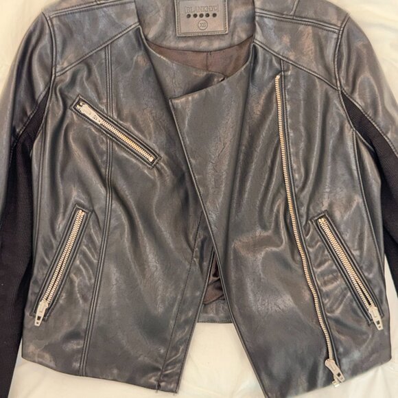 BlankNYC leather moto jacket - Picture 5 of 9